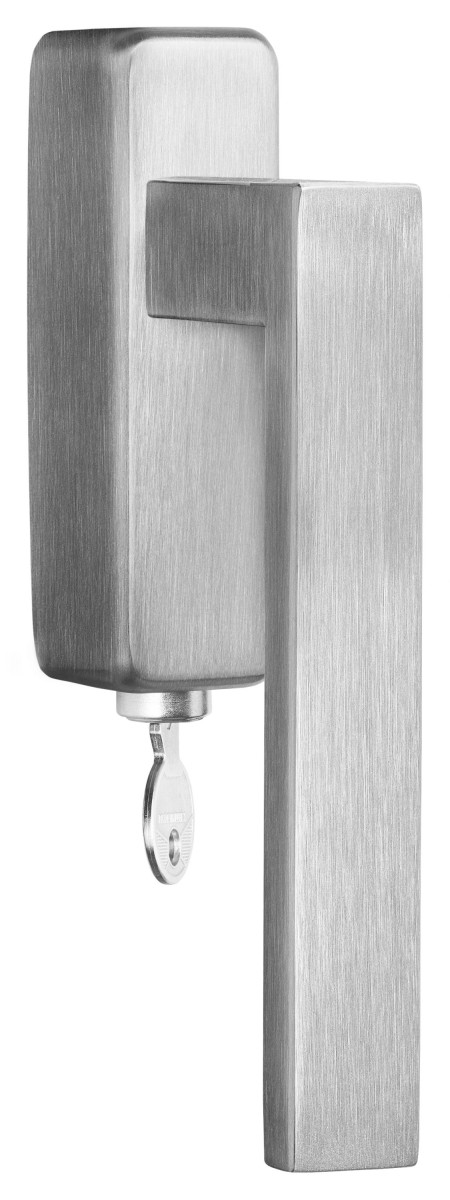 BSQ2-DKLOCK-O - locking tilt and turn window handle satin stainless steel