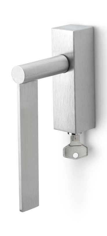 EG-DKLOCK - R EDGY EG-DKLOCK locking tilt and turn window handle satin stainless steel right-turning