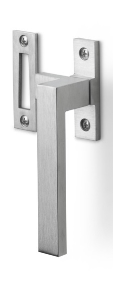LSQ-RB - R SQUARE LSQ-RB casement fastener satin stainless steel (for outward opening windows) right-handed