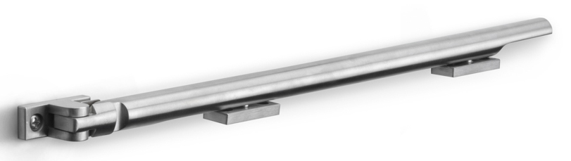 LB305 - casement stay with two pins satin stainless steel