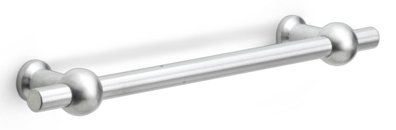 FV195/160 - solid cabinet handle  satin stainless steel