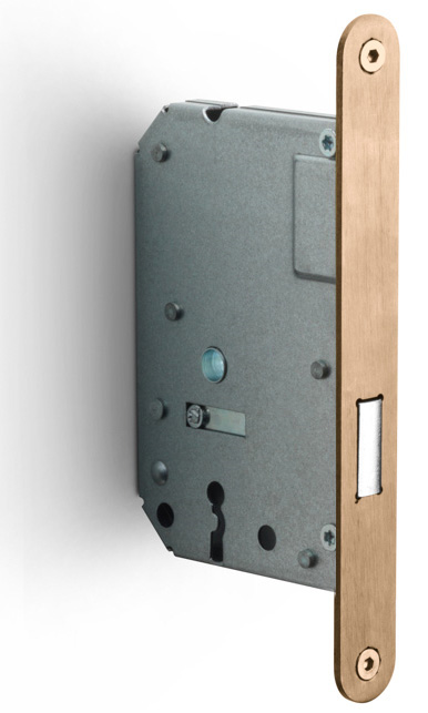 LBLKAN56 - rounded cabinet door lock case with key