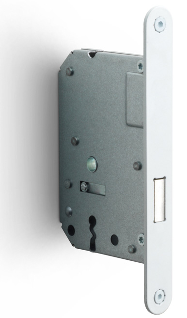 LBLKAN56 - rounded cabinet door lock case with key