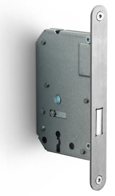 LBLKAN56 - rounded cabinet door lock case with key