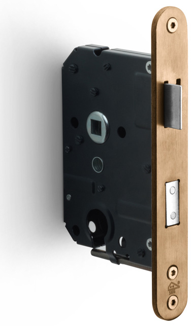 LBLSAY55 - rounded security lock case for exterior doors with SKG certification