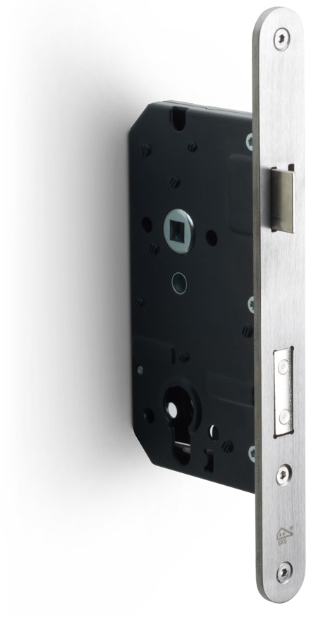LBLSAY72 - rounded security lock case for exterior doors with SKG certification