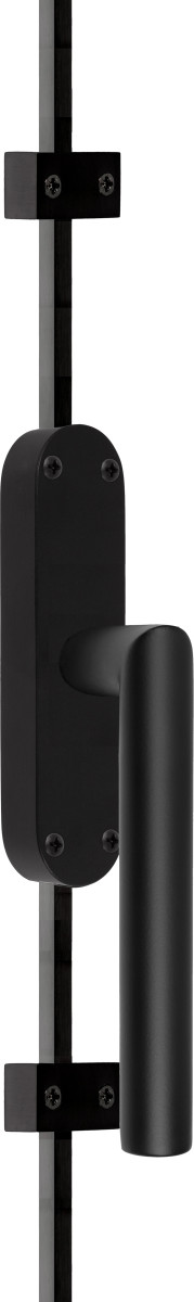 KO-LB2 - R BASICS KO-LB2 espagnolette bolt satin black right-turning