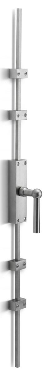 K-FVL85 - R FERROVIA K-FVL85 espagnolette bolt satin stainless steel right-turning