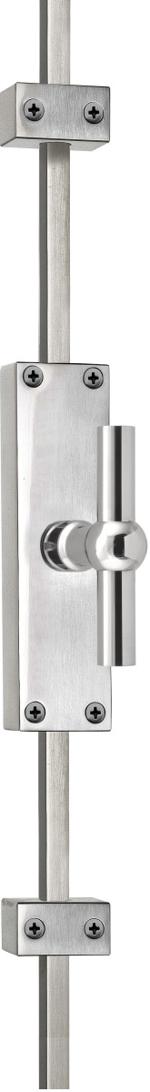K-FVT85 - L FERROVIA K-FVT85 espagnolette bolt polished stainless steel left-turning