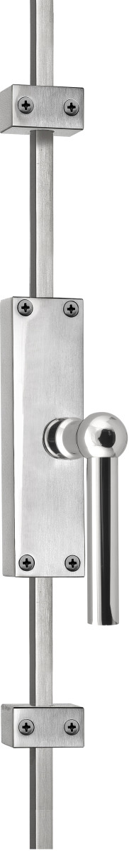 K-FVL125 - L FERROVIA K-FVL125 espagnolette bolt polished stainless steel left-turning