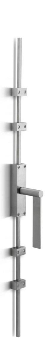 K-EG - L EDGY K-EG espagnolette bolt satin stainless steel left-turning