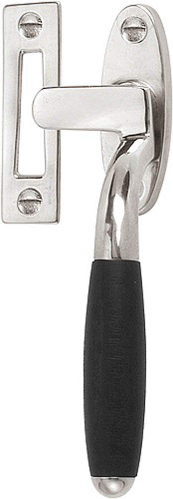 RB-1932 - R TIMELESS RB-1932 casement fastener bright nickel/ebony wood (for outward opening windows) right-turning