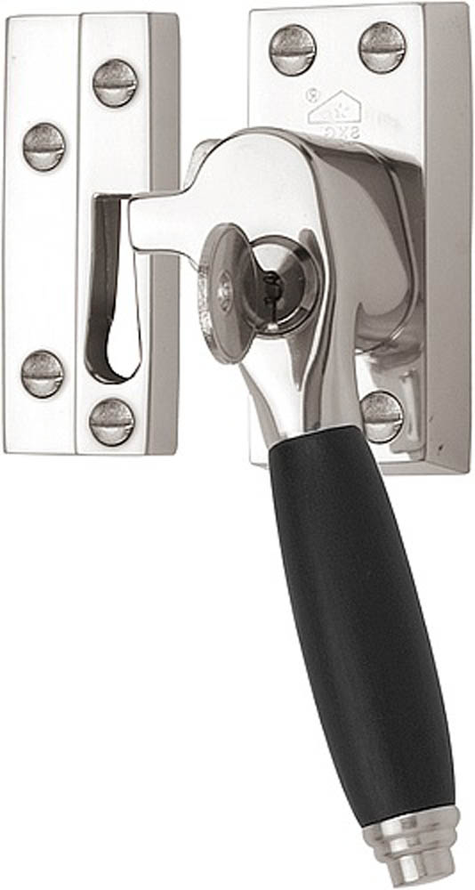 RBA-1934 - L TIMELESS RBA-1934 SKG* casement fastener satin nickel/ebony wood (for outward opening windows) left-turning
