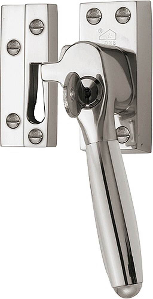 RBA-UNI - L TIMELESS RBA-UNI SKG* casement fastener brass unlacquered (for outward opening windows) left-turning