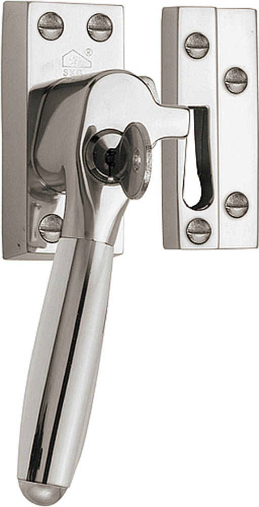 RBA-UNI - L TIMELESS RBA-UNI SKG* casement fastener bright nickel (for outward opening windows) left-turning