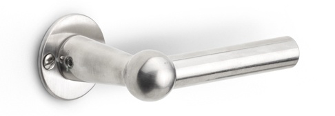 1934M - cabinet knob satin black/ebony wood