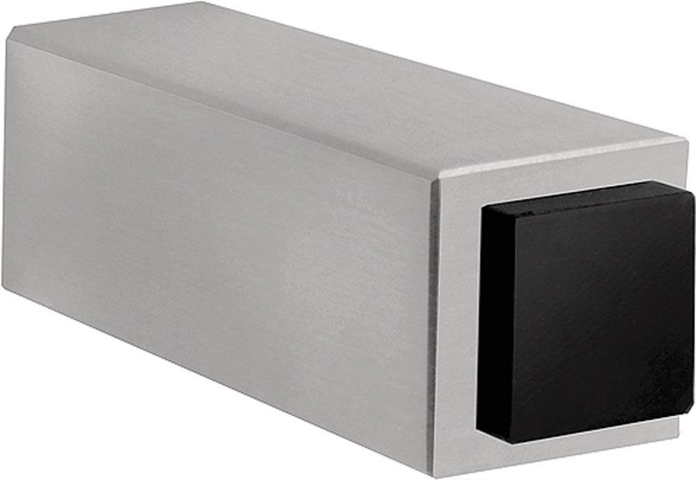 LSQ25 - wall-mounted door stop satin stainless steel