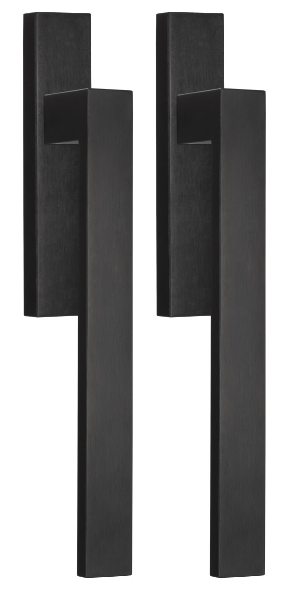 LSQ231PA - set of lift-up sliding door handles blank PVD satin black