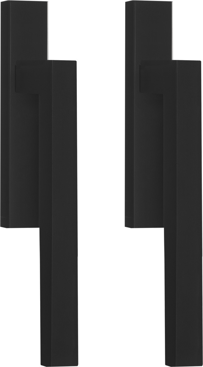 LSQ231PA - set of lift-up sliding door handles blank satin black