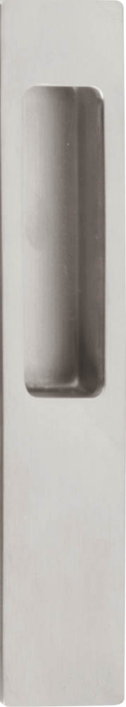 LSQ23 - flush pull satin stainless steel