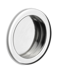 LB57 - single flush pull bright nickel