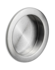 LB57 - single flush pull satin nickel
