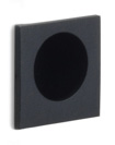 LSQ27 - fingertip (decintric hole) PVD satin black