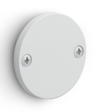 PBB50 - blank escutcheon white