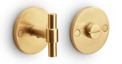 PBWC50 - turn and release set including Q5/6/7/8 spindle PVD satin gold