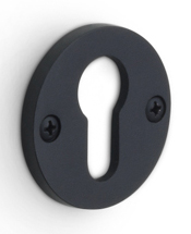 PBY50 - profile cylinder escutcheon satin black