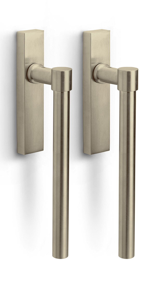 PB230PAY - pair of solid lift-up hardware for sliding doors including profile cylinder hole PC69