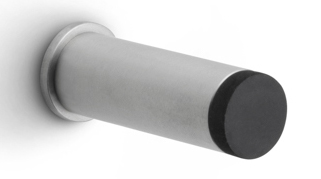 PB75 - wall mounted door stop satin stainless steel