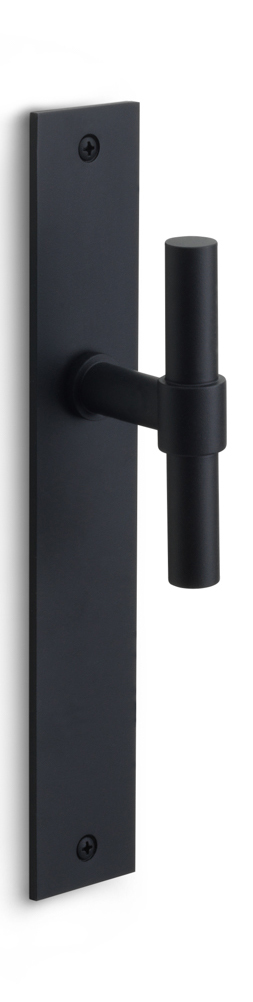 PBT15VP236SFC - fixed knob on blank plate satin black