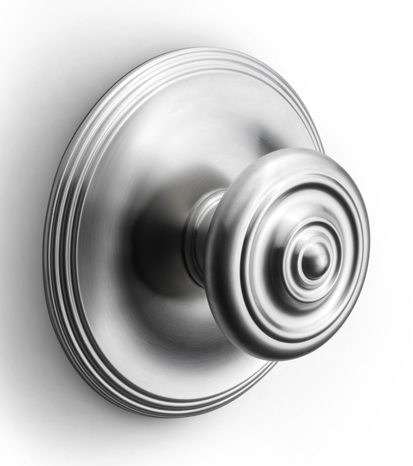 PB220V - solid knob fixed on rose