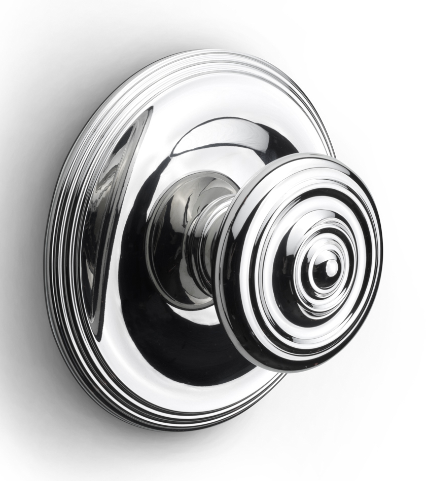 PB220V - solid knob fixed on rose