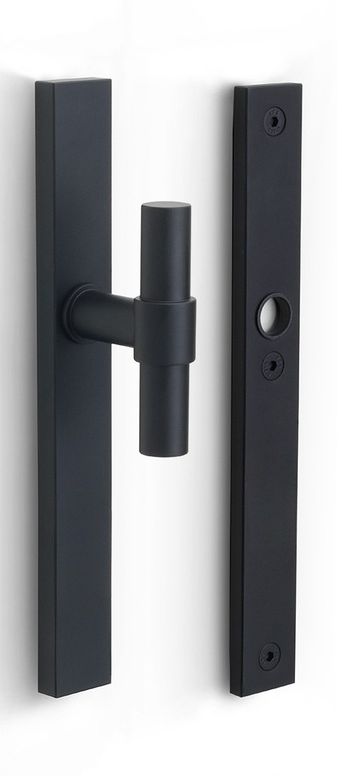 PB20-28 - NM ONE PB20-28 security plates knob/handle* SKG*** blank satin black