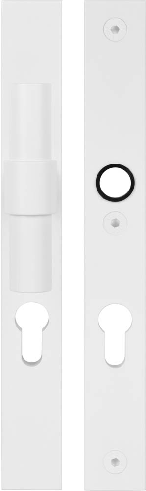 PB20-28KT - BM ONE PB20-28KT security plates with cylinder protection cover knob/handle* SKG*** Y72 white