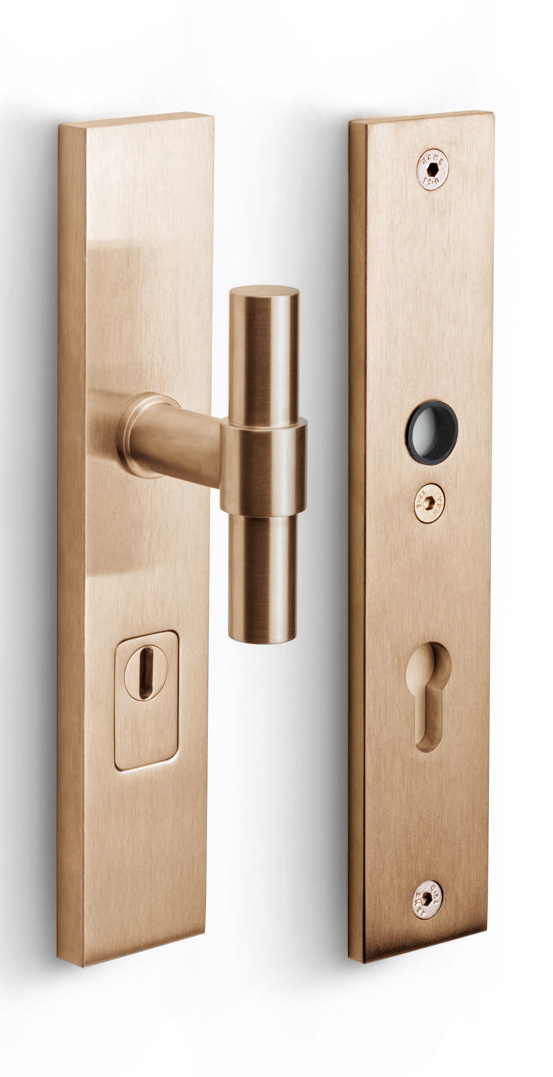 PB2050KTY92 - solid security plates with cylinder protection to suit knob/handle SKG*** PC92