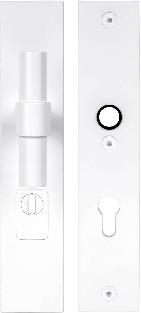 PB20-50KT - BM ONE PB20-50KT security plates with cylinder protection cover knob/handle* SKG*** Y92 white