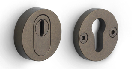PBVEIL-KT - security escutcheons with cylinder protection cover SKG*** bronze