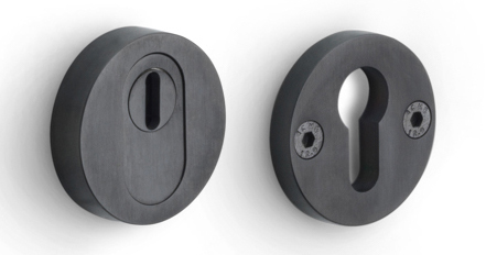PBVEIL-KT - security escutcheons with cylinder protection cover SKG*** PVD satin black