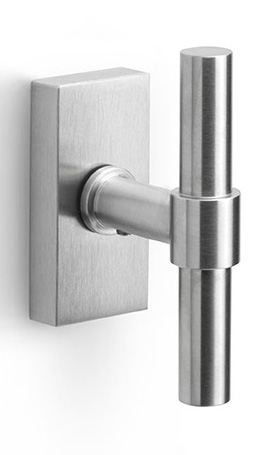 PBT15-DK - non-locking tilt and turn window handle satin stainless steel