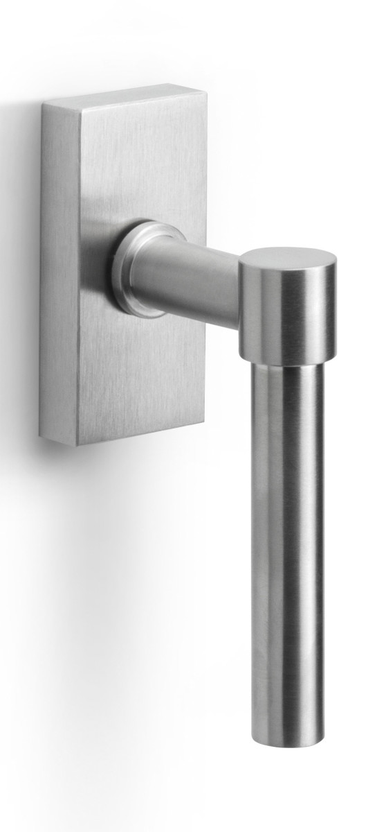 PBL15-DK - non-locking tilt and turn window handle satin stainless steel