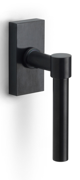 PBL15-DK - non-locking tilt and turn window handle PVD satin black