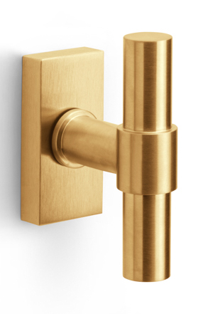 PBT20-DK - non-locking tilt and turn window handle PVD satin gold