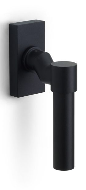 PBL20F-DK - non-locking offset tilt and turn window handle satin black