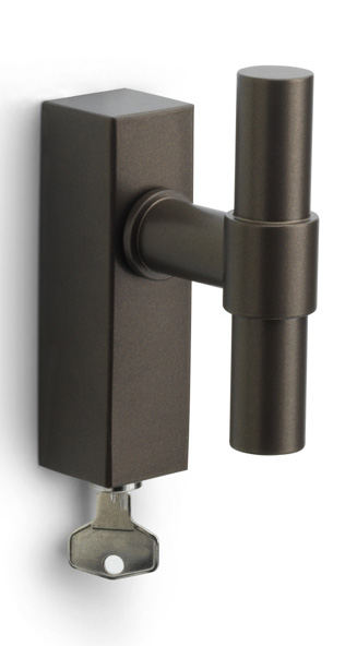 PBT20-DKLOCK - locking tilt and turn window handle bronze
