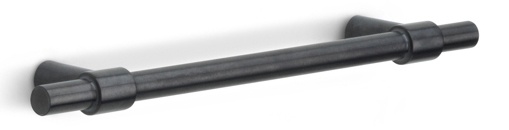 PB195/128 - cabinet handle 128mm c.t.c. PVD satin black