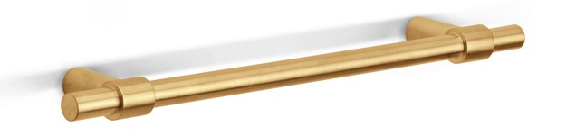 PB195/160 - cabinet handle 160mm c.t.c. PVD satin gold