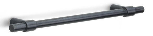 PB195/160 - cabinet handle 160mm c.t.c. PVD satin black